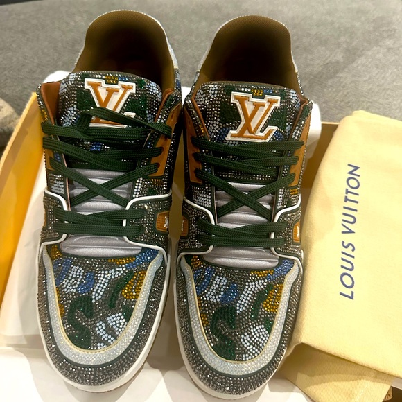 Louis Vuitton Trainers Crystal. - Picture 1 of 3